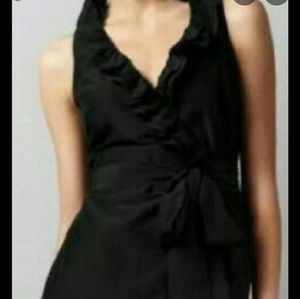 Loft garden ruffle dress